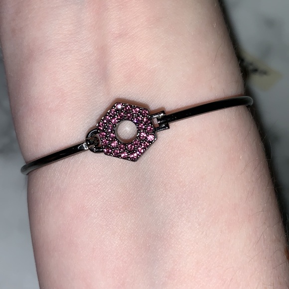 MARC BY MARC JACOBS Skinny Pave Bolt Bracelet - Picture 8 of 11